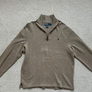Polo by Ralph Lauren Men's Tan Sweater
